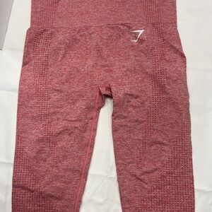 Women’s Gymshark Red Leggings Size Small